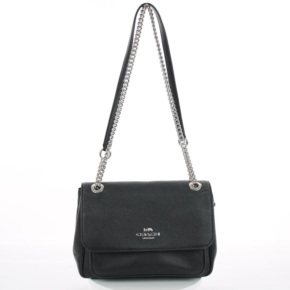 Coach Klare Black Leather Crossbody / Shoulder Bag